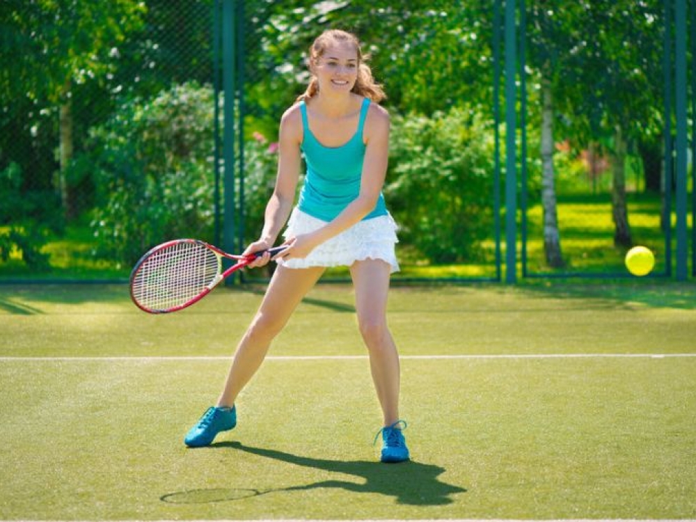 tenisas padeda numesti svorį